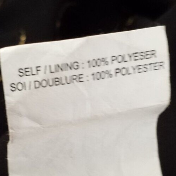 Ramy Brook Evelina Dot Appliqué Blouson Top XXS Black NWT - Picture 7 of 7